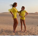 T-shirt BUTTERFLY yellow women&#039;s