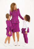 Skirt TUBE purple ladies&#039;