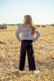 Trousers LOOSE black