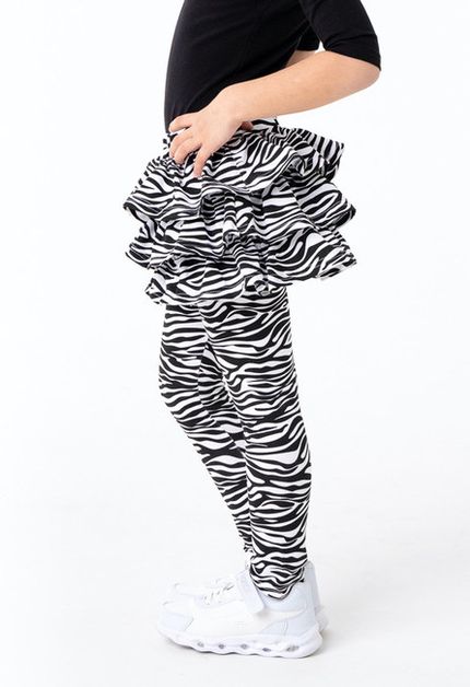 Skirtleggings™ 3V zebra